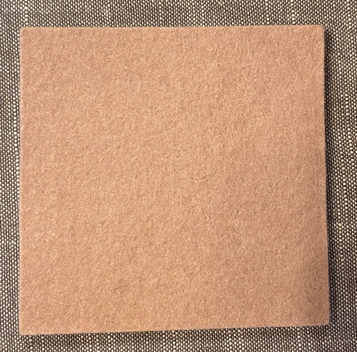 Hey-Sign Wollfilz-Untersetzer 9 x 9 cm, Farbe 51 Powder