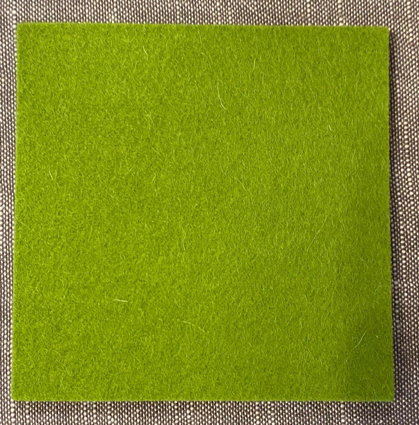 Hey-Sign Wollfilz-Untersetzer 9 x 9 cm, Farbe 30 Maigrün