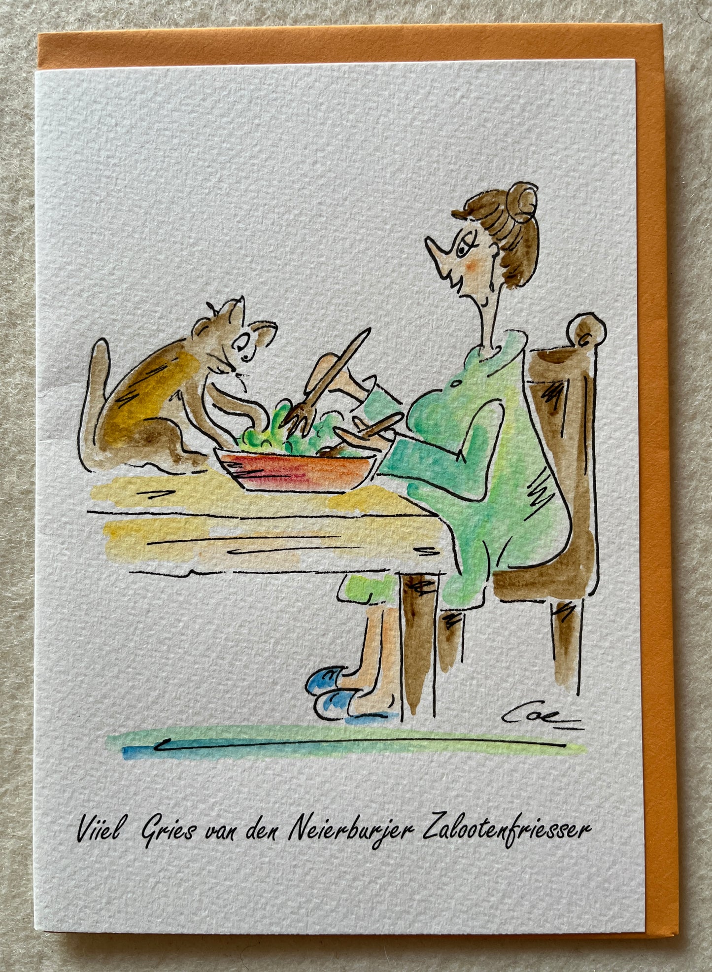 Doppelkarte Neijerburjer Zalootenfriesser