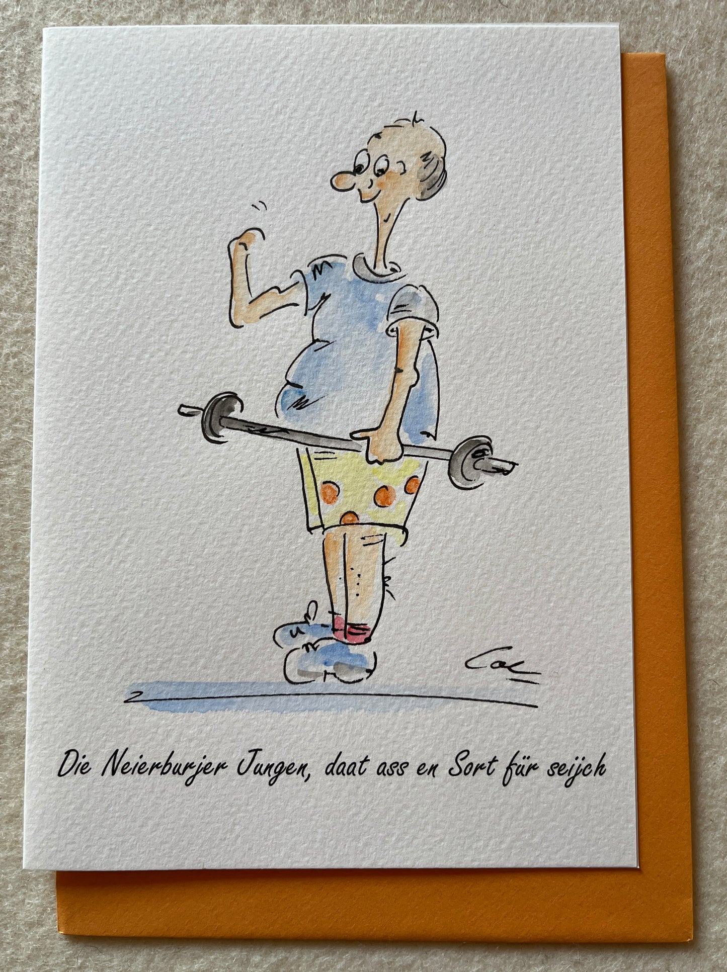 Doppelkarte Die Neijerburjer Jungen
