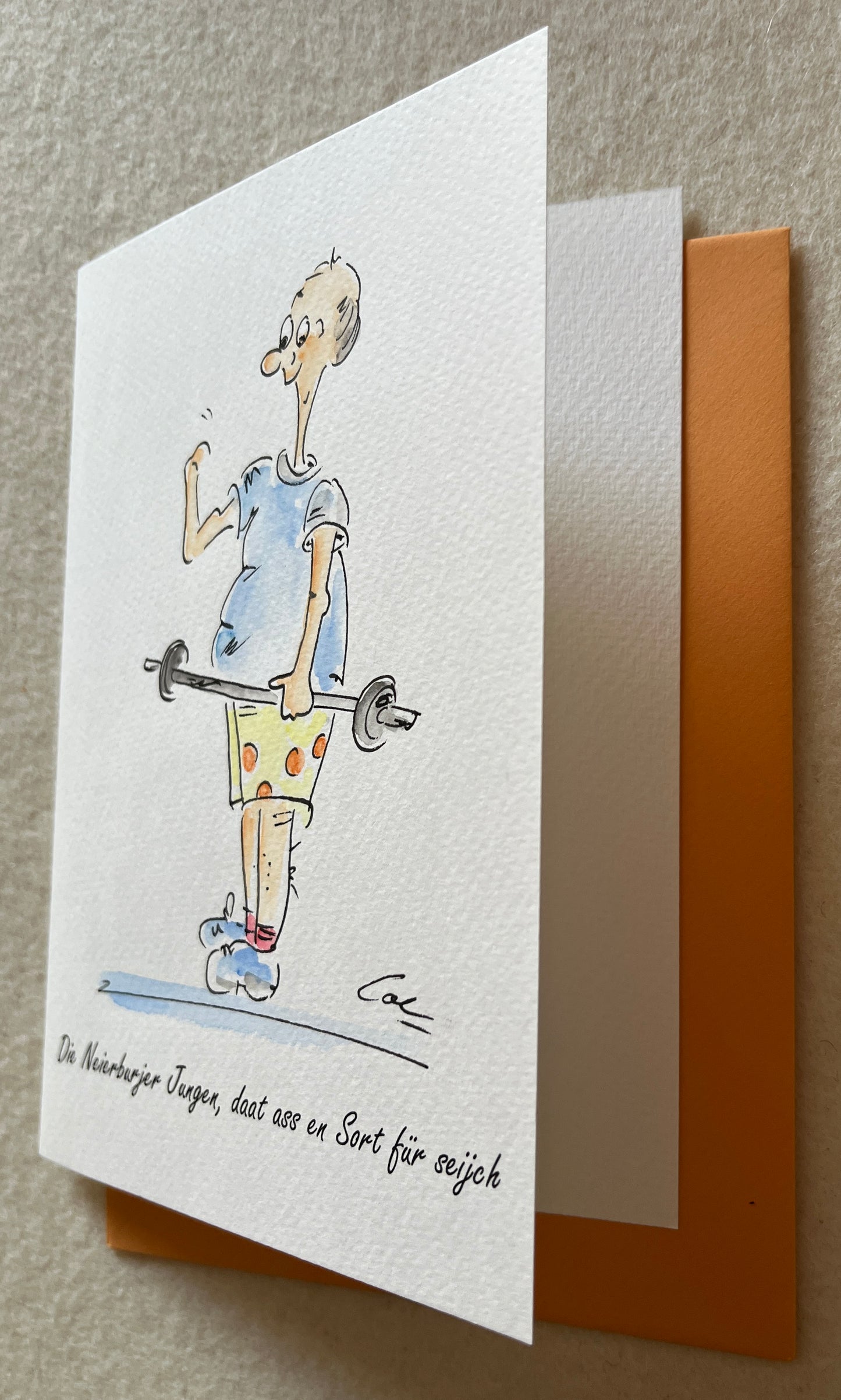 Doppelkarte Die Neijerburjer Jungen