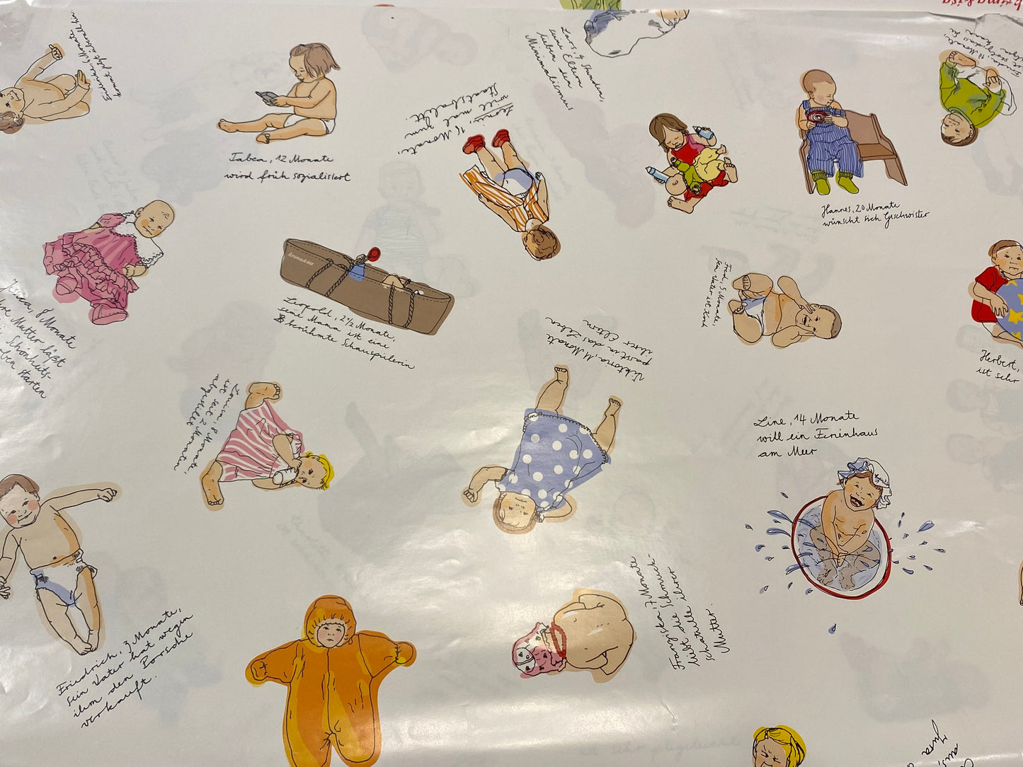 Geschenkpapier Nachwuchs