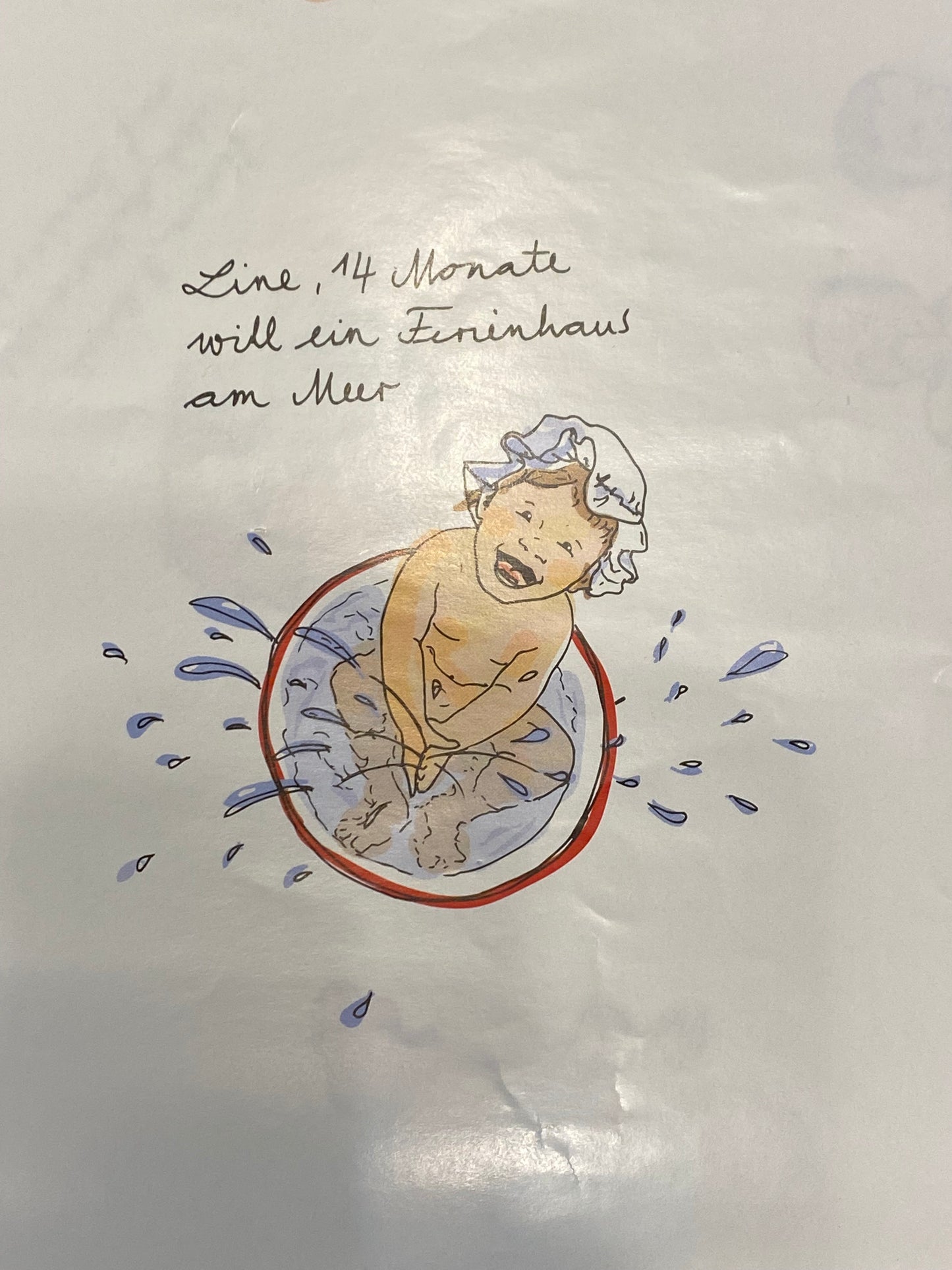 Geschenkpapier Nachwuchs