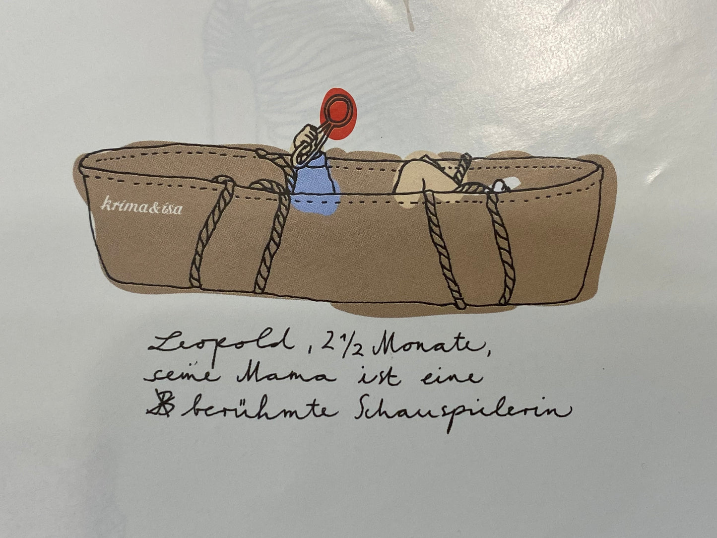 Geschenkpapier Nachwuchs