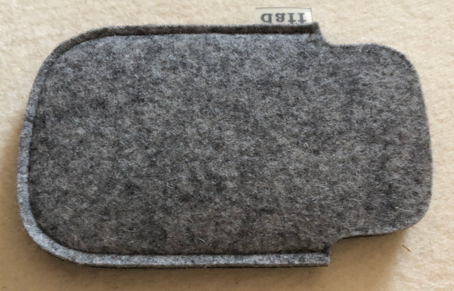 Handytasche anthrazit - graumeliert