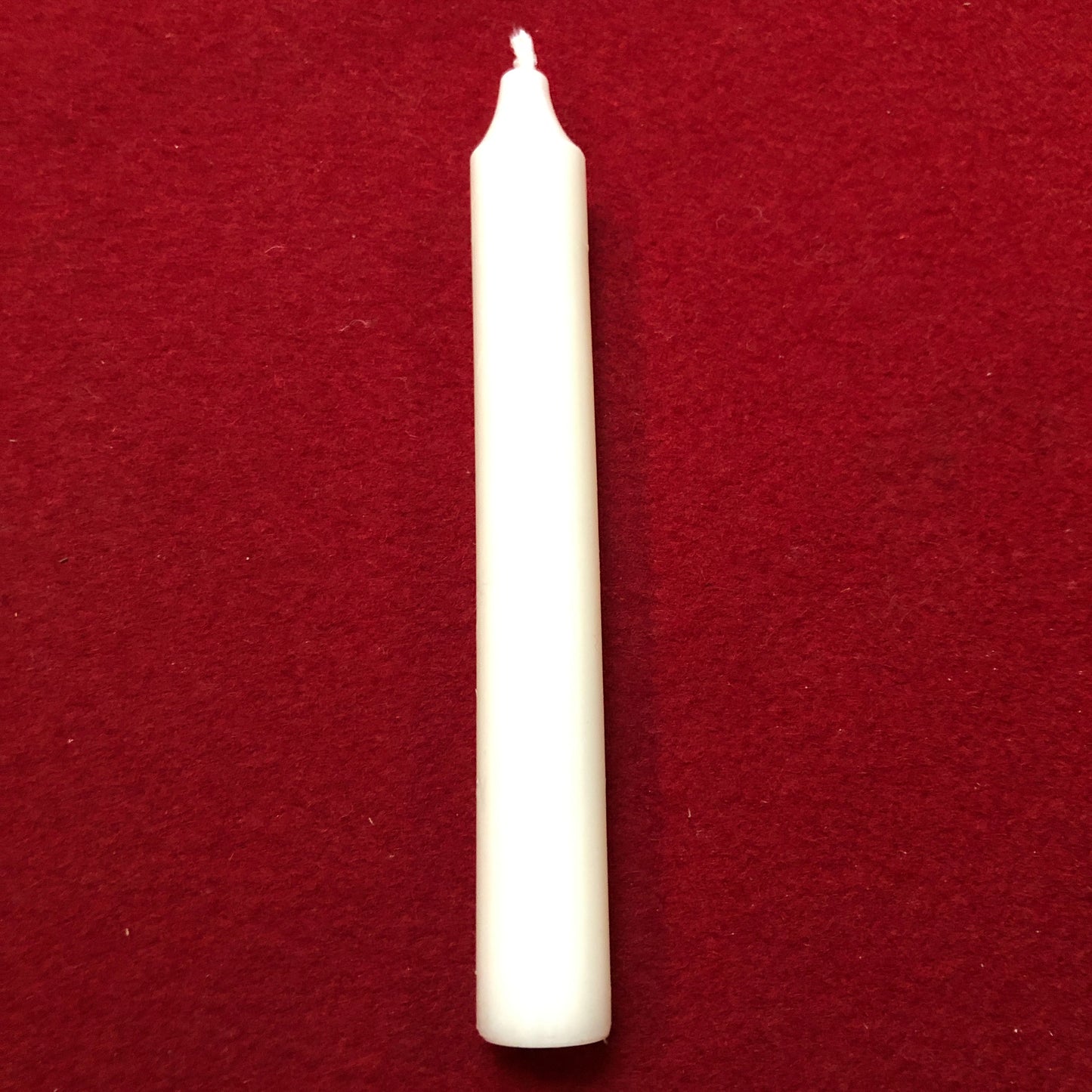 Stab-Kerze D 2,2 cm, H 18 cm, elfenbein, brennt 8 Std., aus Paraffin