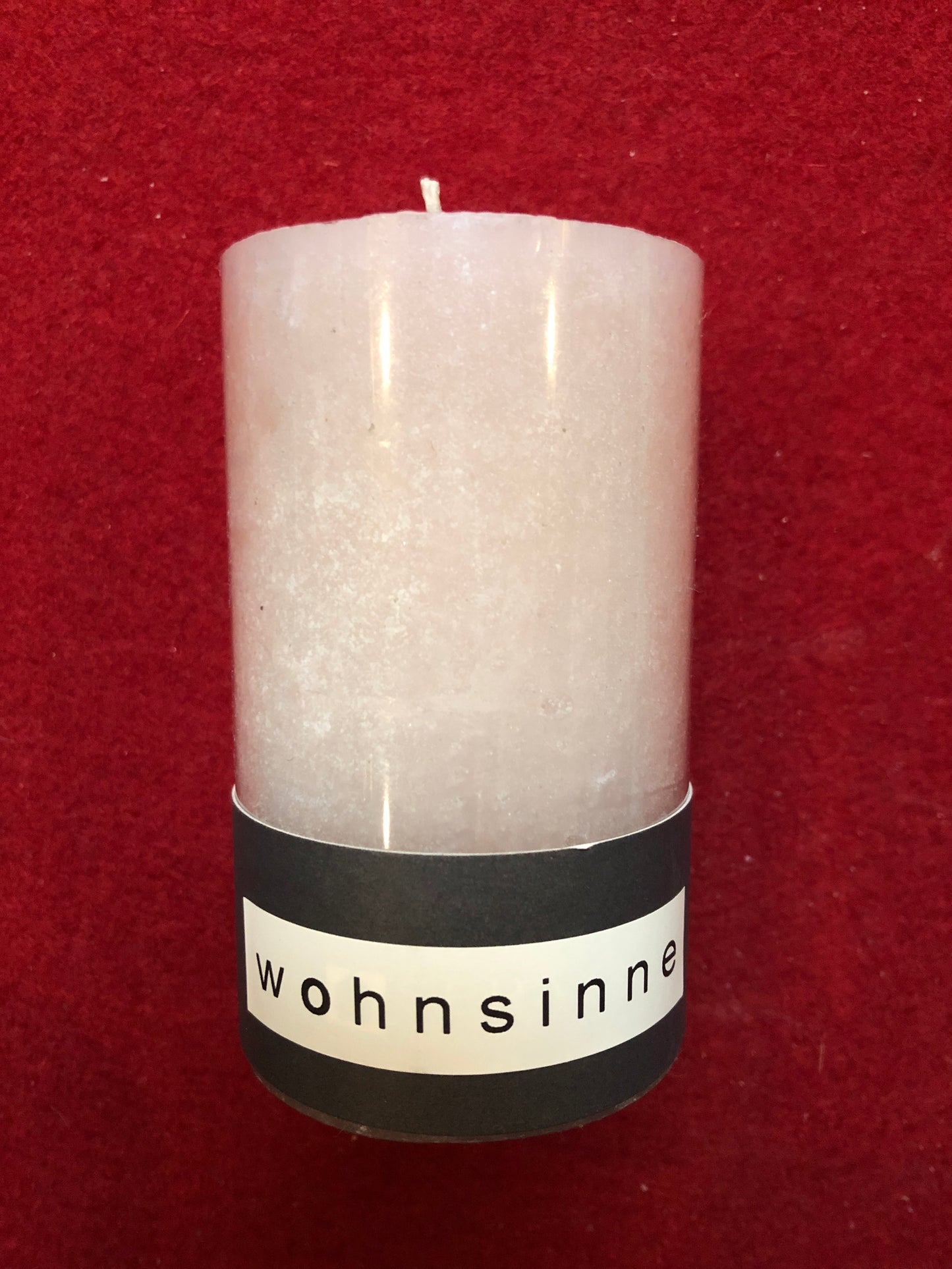 Zylinder-Kerze D 5,5 cm, H 9 cm, weiß, brennt 15 Std.