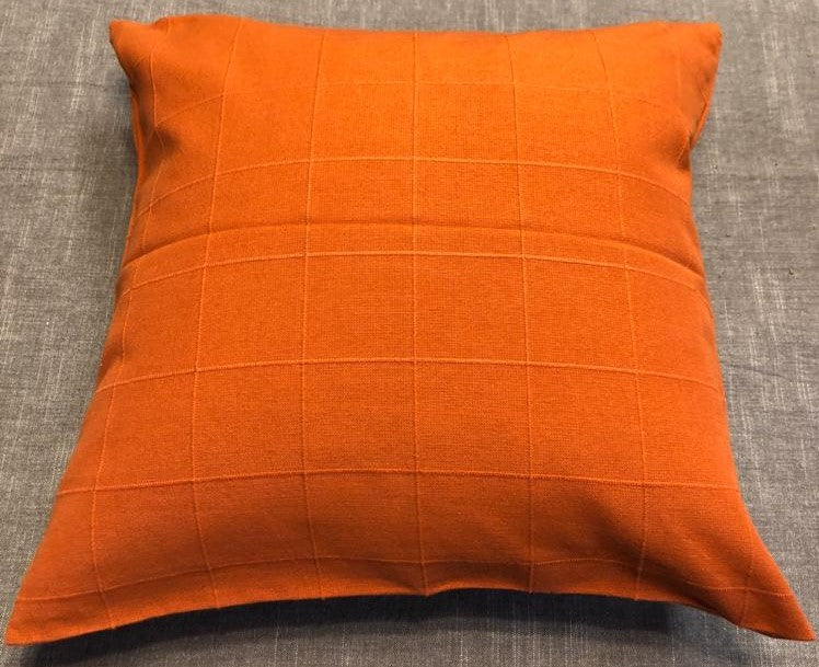 KAREE Kissenhülle 40x40 cm Orange