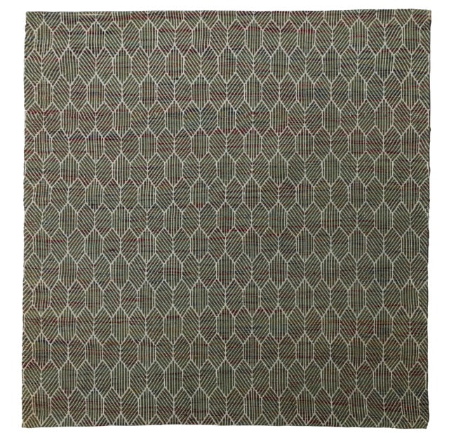 Handgewebter Teppich Geom quadratisch, 180 x 180 cm