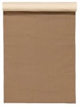Wende-Tischläufer MICKY uni double face beige-hellbraun