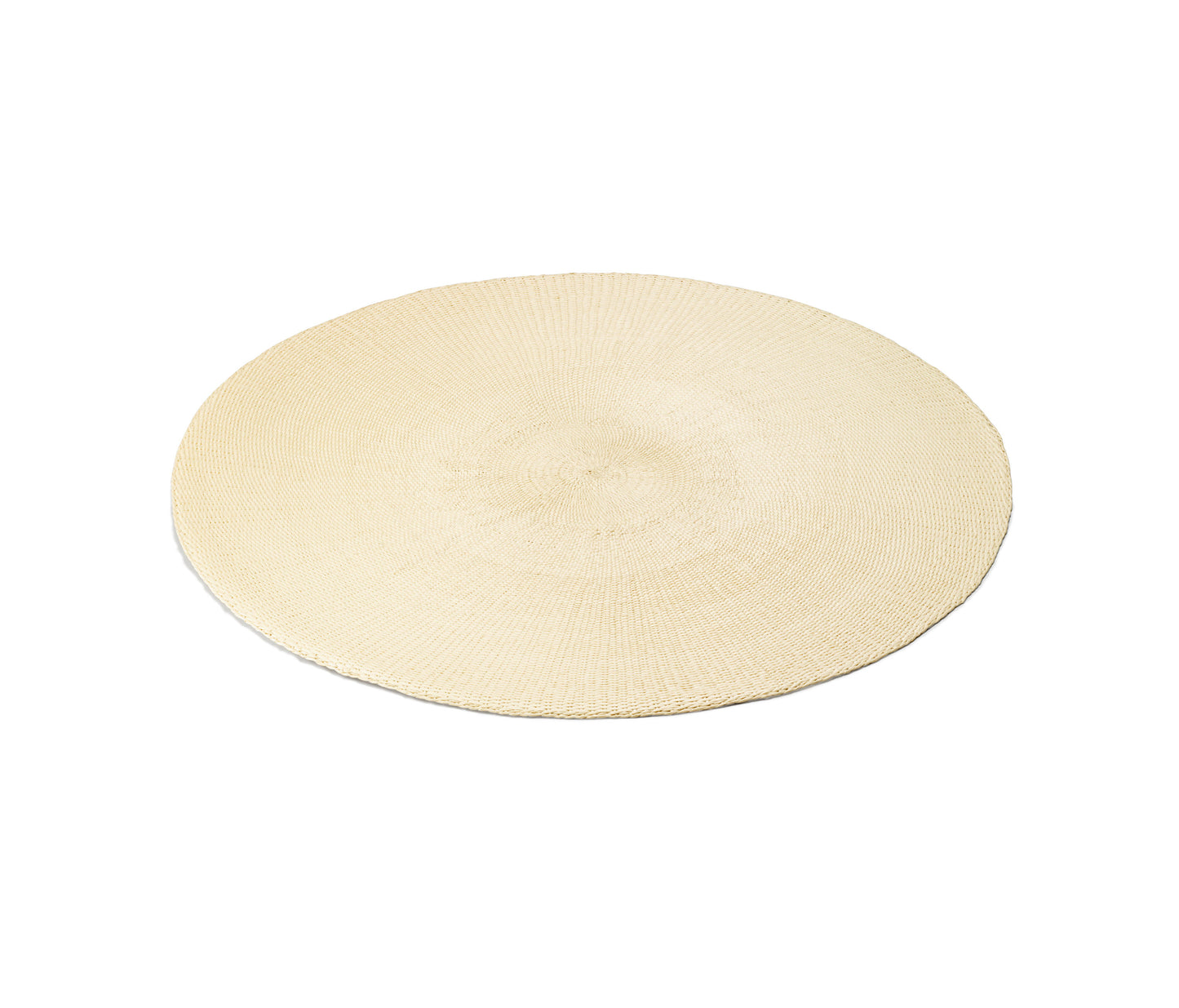Dot Tischset D 38 cm, naturweiß, St 0,1 cm