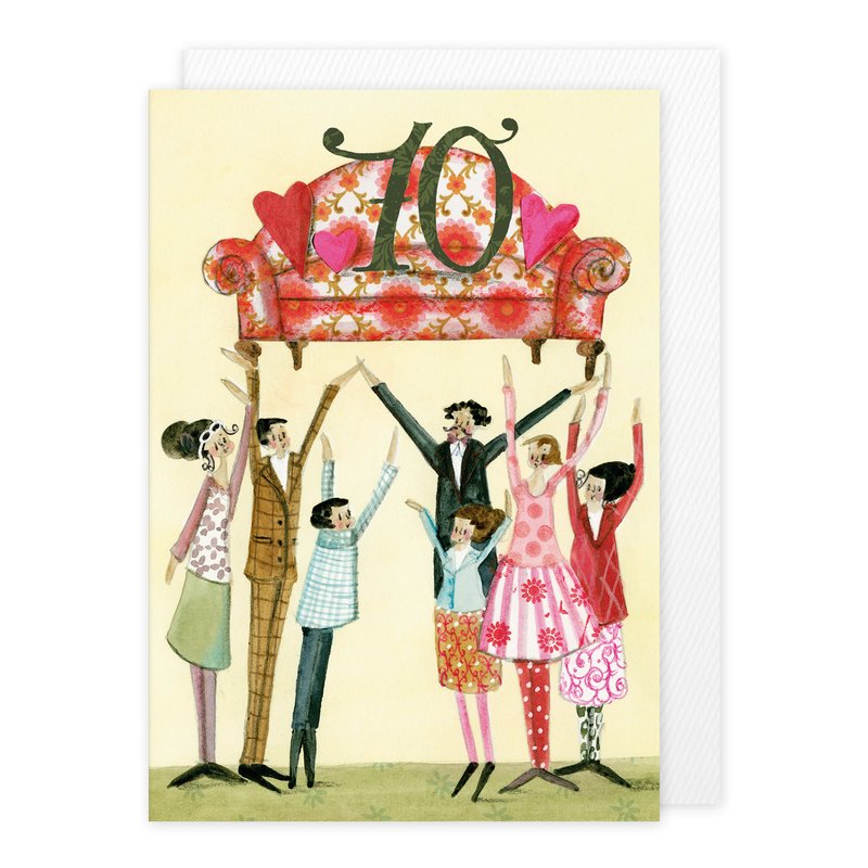 Geburtstag 70 Doppelkarte