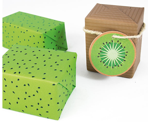 FRUCHTIG Kiwi Geschenkpapier