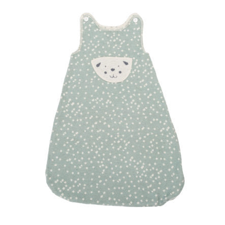 "Miau" Schlafsack Katze mint für Kinder von 0 bis 1 Jahr