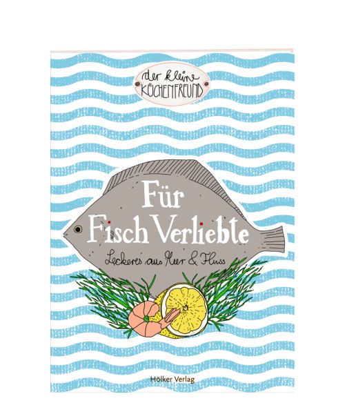 Buch Softcover Für Fisch Verliebte, B 11,5 cm, H 16 cm, St 0,4 cm
