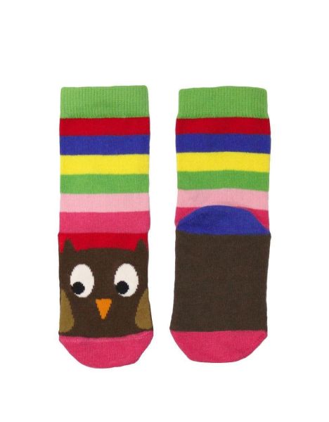 Bio-Socken Eulen, für Kinder im Alter von 6-12 Monaten
