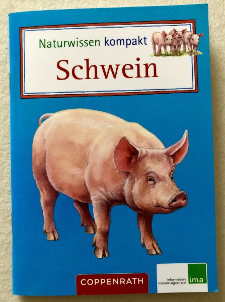 "Oink" Buch Softcover Naturwissen komp. Schwein