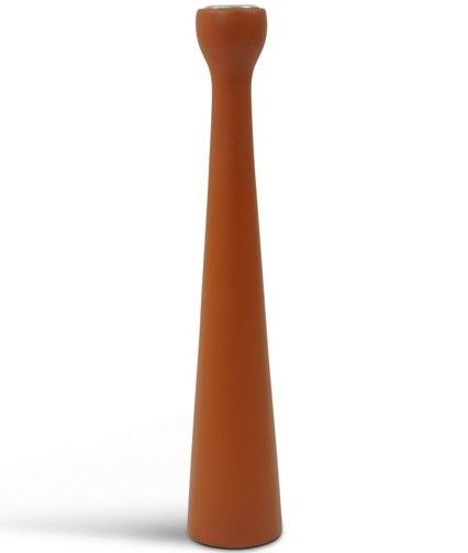 Kerzenhalter Ovation Akazie, Farbe umbra, D 5 cm, H 30 cm