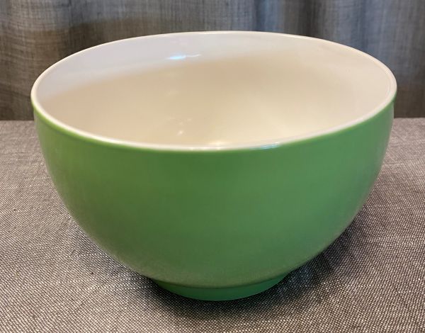 Kira Keramik Müslischale, außen grün, innen weiß, D 14,5 cm, H 9 cm