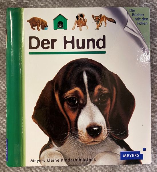 &quot;Wau&quot; Buch Der Hund, 18 x 16,4 x 1,5 cm