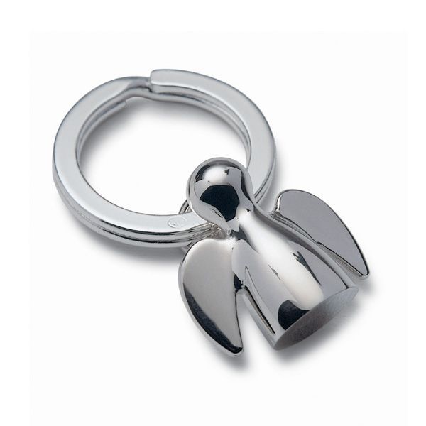 Engel Metall-Schlüsselanhänger, 2,5 x 2,5 x 1 cm