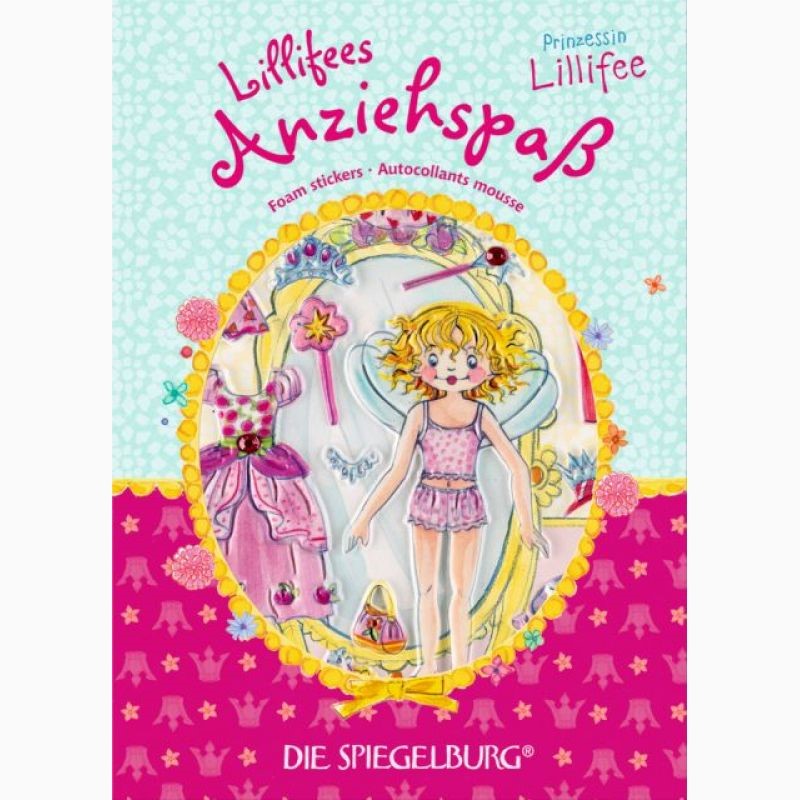 3 X Prinzessin Lillifee Anziehspass Sticker Geburtstag Adventskalender Neuwertig 