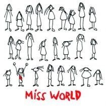Papierservietten Miss World