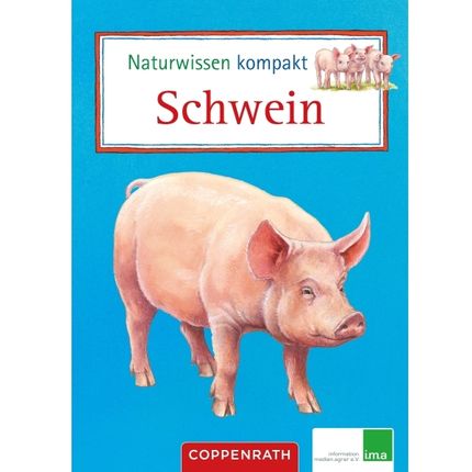&quot;Oink&quot; Buch Softcover Naturwissen komp. Schwein, 11,5 x 16 x 0,4 cm