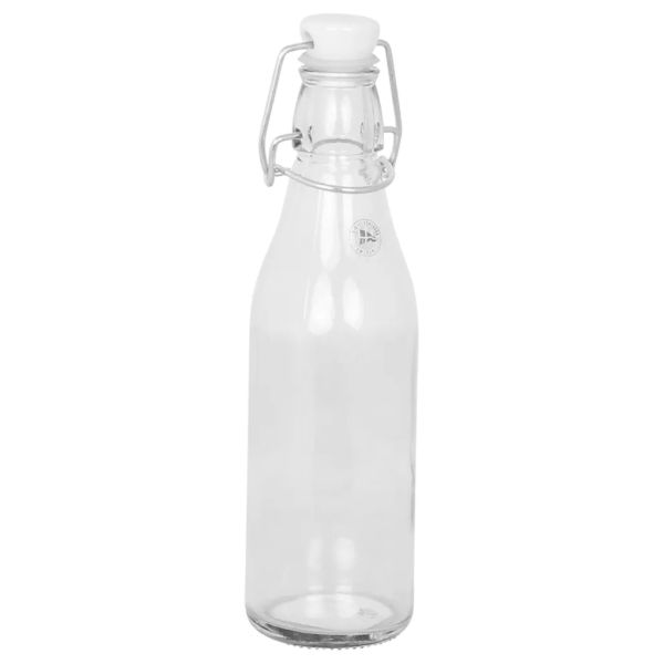 Glasflasche 0,26 l für Flaschen-Stabkerzenhalter
