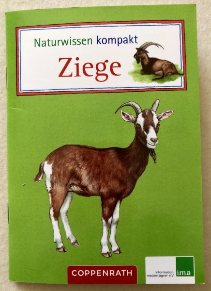 "Määh" Ziege Buch Softcover Naturwissen kompakt